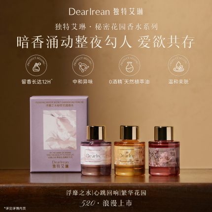 獨特艾琳祕密花園香水私處香氛無刺激去異味持久留香女士僞體香